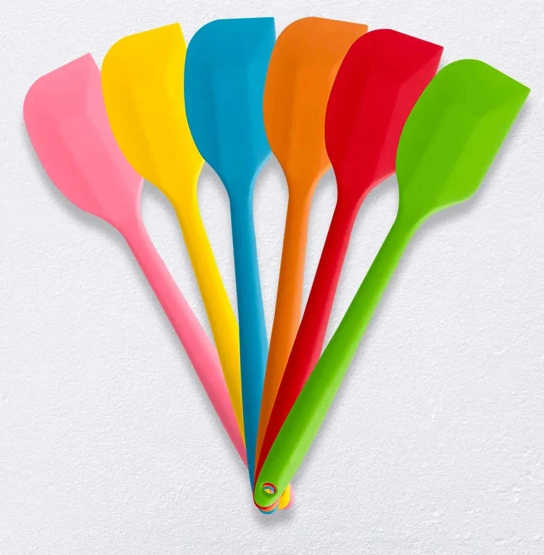 Silicone Spatulas 11 Inch Spatula Heat Resistant Non-Stick Scrapers Baking Mixing Tool Silicone Kitchen Gadgets