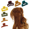 2022 Mini 4CM Candy Jelly Style Plastic Resin Hair Claw Clips Cute Mini Hair Accessories for Girls