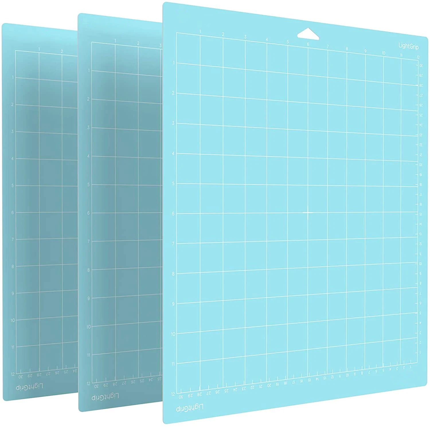 Stronggrip 12x12'' Standard Grip Cutting Mat Adhesive Blue Quilting Cricket Mat Replacement Art Supplies Accessories
