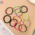 Elastic Hair Tie  Durable Band Woman Girl Ponytail Holder X Twist
