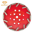 250mm Blactrac Diamatic EDCO 20 Bars 40x10x10mm Diamond Grinding Plate for Concrete Floor