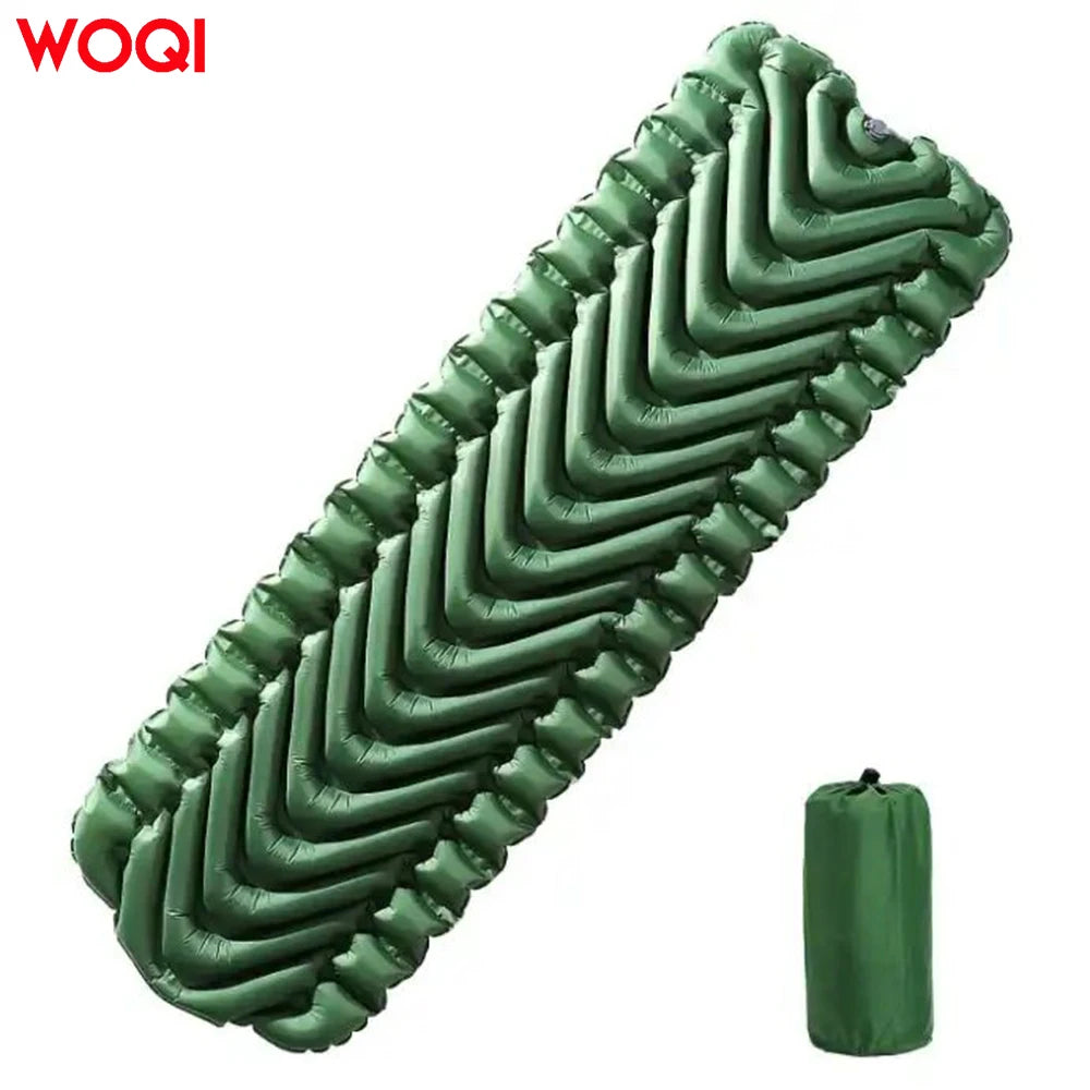Woqi Ultralight TPU Compact Lightweight Inflatable Sleeping Mat air Mattress Camping Sleeping Pad