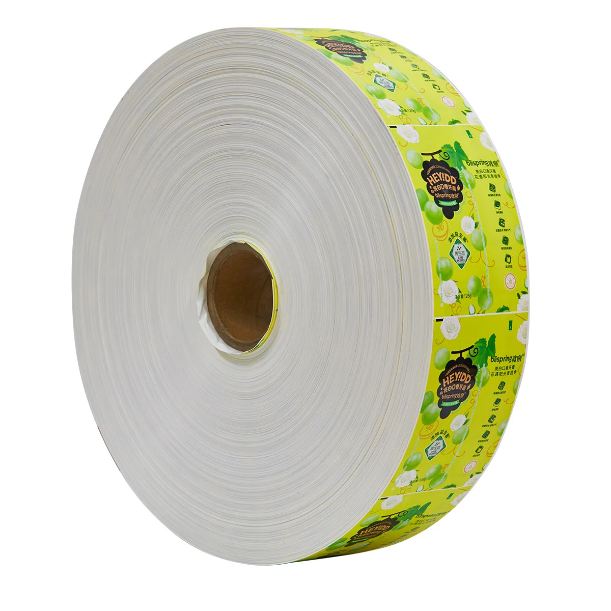 Custom Printed Plastic Tube Aluminum Foil Jumbo Roll Laminated Squeeze Tube Cosmetic Lotion  Food Pharmacy Roll Film Packaging