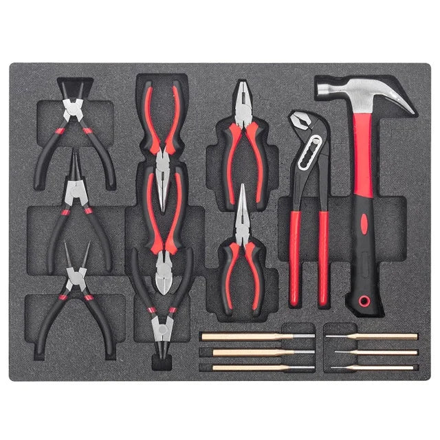 Kinbox Professional Hand Tool Set Item TE01M305 for Tool Cabinet