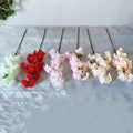 EG-VG071 Wholesale Wedding Table Tree Decoration White Purple Artificial Silk Cherry Blossom Flowers Branches