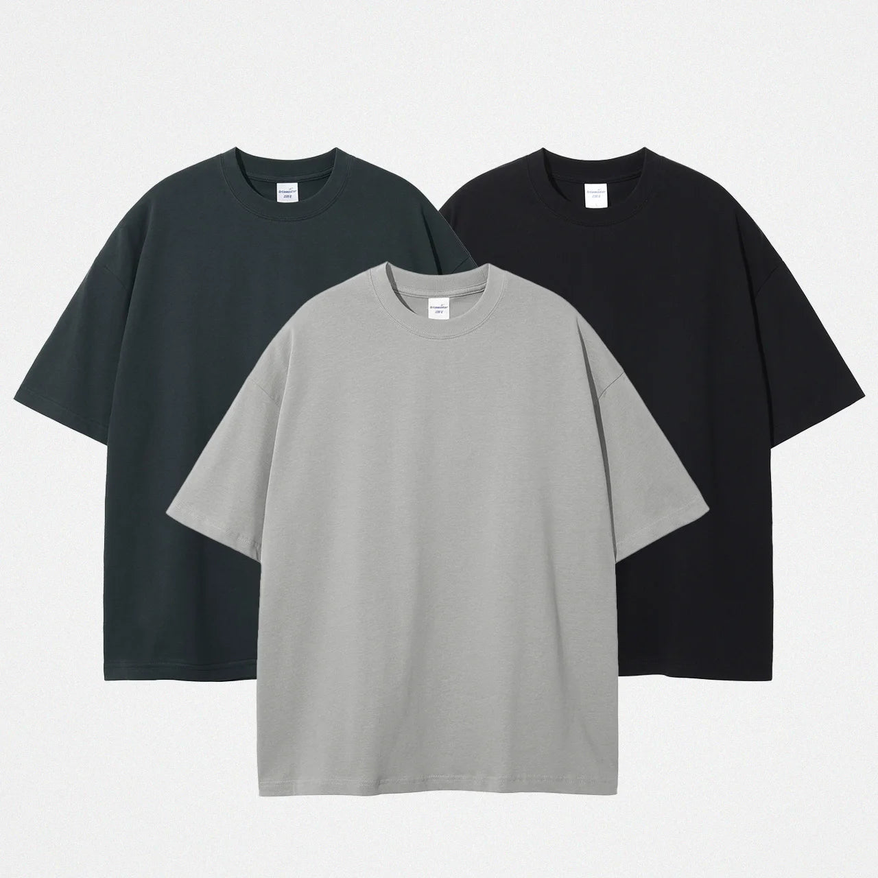100 Cotton Customized Printing t Shirt Embroidery Silkscreen Printed Oversize Tshirt Heavyweight logo Custom Men's T-shirts