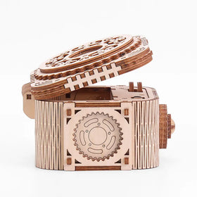 Custom DIY Assembled Secret Treasure Box Password Box Kids 3D Wooden Puzzle Girls Adult Souvenir Jewelry Box