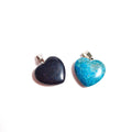 HY Gems Gems Wholesale Tiger Eye Gemstone Heart Pendants for Necklace and Bracelets Making