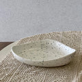 Nordic Simple Ink-splashing Ceramic Plate Ins Style Irregular Dessert Western Plate
