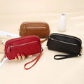 2024 Lady Clutch Bag Fashion Women's Purse Genuine Leather Large Capacity Females Clutches Purse Cell Phone Women Wallets