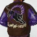Men's Custom Chenille Embroidery High Street Varsity Jacket Woolen Body with Waterproof Cotton Filling Autumn