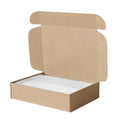 Luxury Corrugated Cardboard Mailer Boxes with UV Advantage Customizable Shape Foil for Jewelry Packaging Custom Logo Embossing