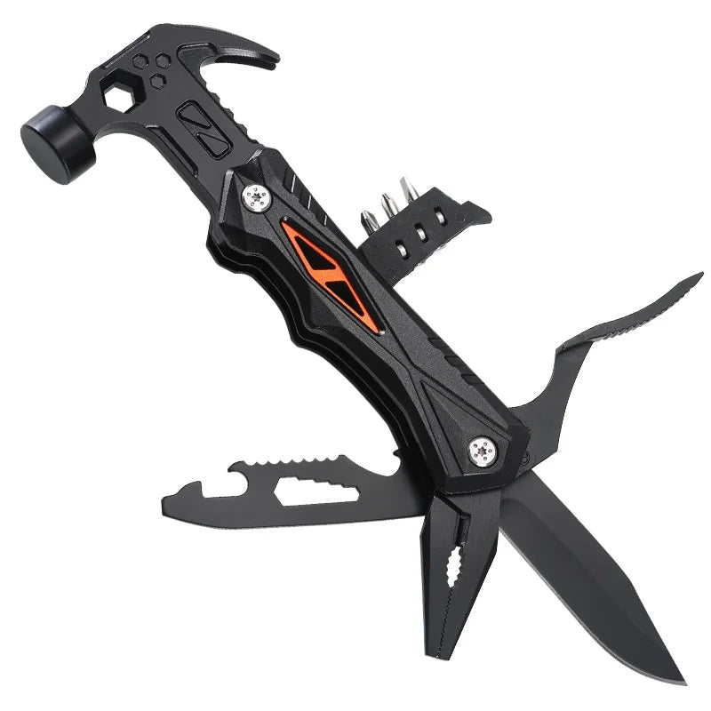 Factory Direct Industrial Grade Outdoor Combination Portable Foldable Stainless Steel Pliers Screwdriver Wrench Bottle Opener