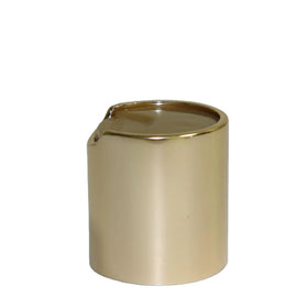 2021 Hot Sale Custom 24/410 Disc Top Cap Plastic Cap Golden Disc Cap