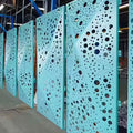 Building Exterior Wall Design 3D Decorative Perforated Panel Wall Facade Cladding MegaBDM