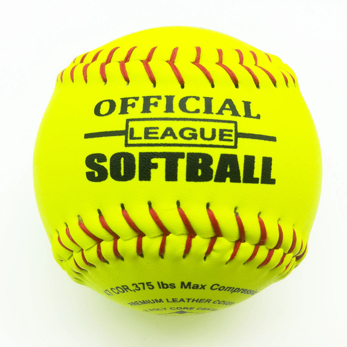 Customization Trade Assurance ASA Certified Training/matching Quality 12 Inch Fast Pitch Optic Yellow Leather Polycore Softball