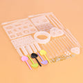 Baking Supplier Manual Jewelry Stone Drop Ear Mold Silica Gel Mold Epoxy Resin Injection Mould Thousand Products Kangkai