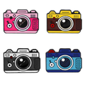 Cute Cartoon Camera Creative Enamel Creative Support Custom Brooch Cowboy Lapel Backpack Badge Brooch Children's