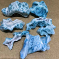 Wholesale Natural Crystal Healing Stones Blue Larimar Free Form for Decoration