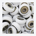 BSR68419.5-4.5 Nylon POM Round Plastic Pulley Track Roller Bearing 694zz 4x13x4.5mm Pulleys Wheel Roller for Sliding Door Window