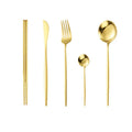 Hot Sale Wedding Stainless Steel Silverware Cutlery Set Steak Knife Fork Spoon Mirror Polished Cutlery Set