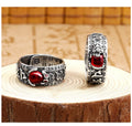 Wealth Lucky Original Design Open Scripture Golden Cicada Retro Pi Xiu Silver Ring