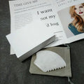 Diy Supply Natural Polished White Jade Gua Sha Tools