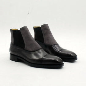 Cie A216 Customized Handmade Goodyear Welted Work Boots Men's Chelsea Ankle Boot