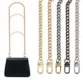 2.5*9mm DIY Iron Flat Chain Strap Handbag NK Thick Chains Accessories Purse Straps Shoulder Cross Body Replacement Straps