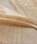 Factory Supply Linen Style Transparent Sheer Voile Curtain Fabric for Windows