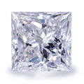 Messi Jewelry Lab Created  Diamond 1ct 2ct 3ct 4ct 5ct VVS VS Square Princess Cut Lab Grown Diamond