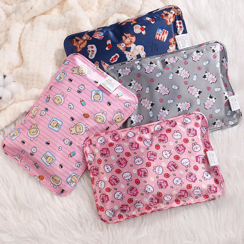 European Safety Certified Electric Hot Water Bag New Winter Portable Hand Warmer Silk-like  Christmas Charging Hand Warmer