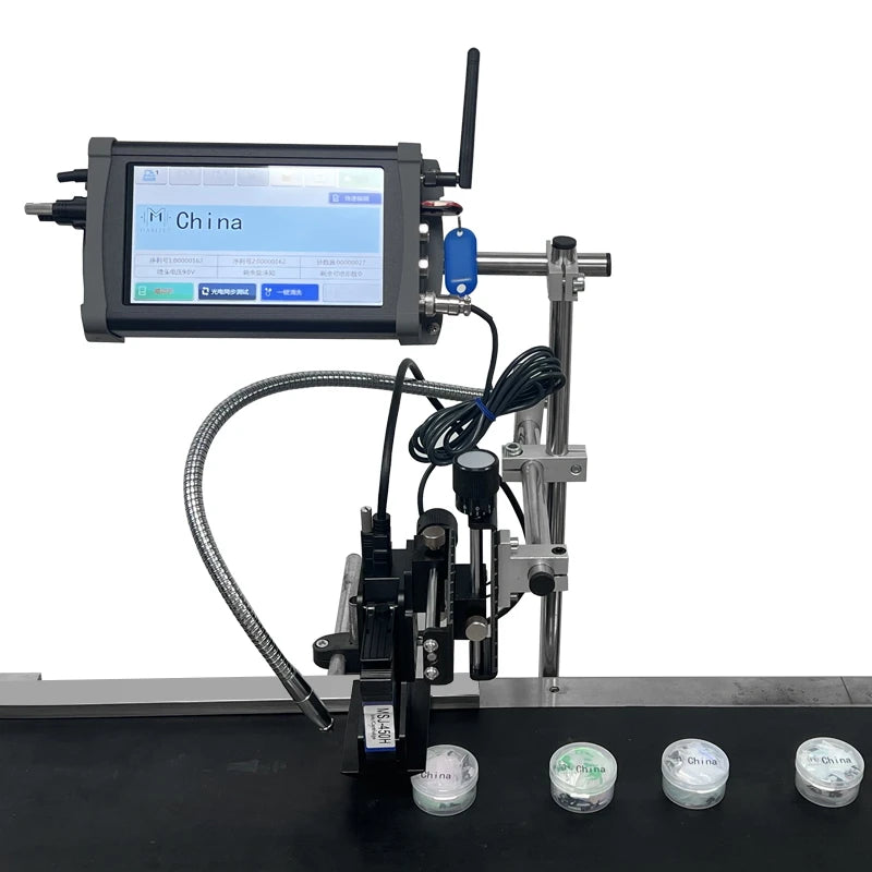 MASIJE Online Digital Intelligent Tij Thermal Inkjet Printer Inkjet Coding Machine Plastic Bottle Expiration Code Printer