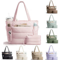 New for Cross-border Large-capacity Polyester Tote Bag Multi-function Travel Bag Portable Storage Expanded Burden Reduction