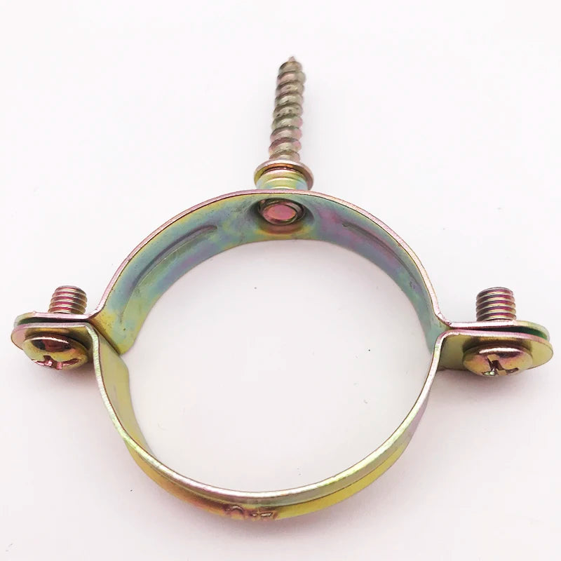 2026 M7 Single Pipe Clamp With M7 Hole Rubber Double Pipe Clip Set Plastic Copper Pipe Supporting