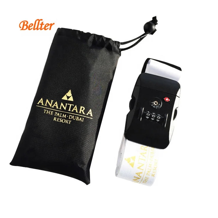 Travelling Cross Luggage Straps TSA Approved Suitcase Belt Adjustable Travel Accessories
