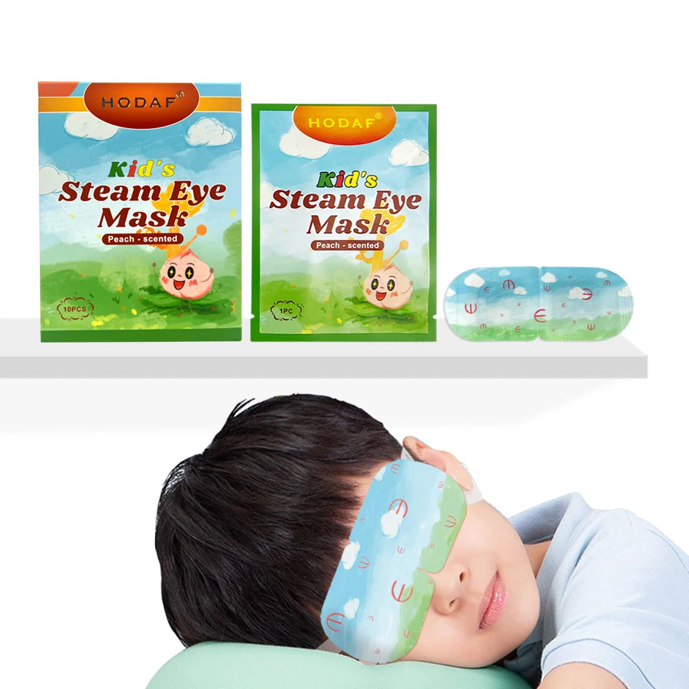 Children's Cotton Eye Masks Steam Hot for Sleep Blackout Nighttime Use Moisturizing and Nourishing OEM Supply