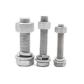 Hot Sales Factory Price Bolts and Nuts  DIN933/931 M4-M300 Hex Bolt 304/316 Stainless Steel/carbon Steel