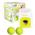 Interactive Pet Ball Thrower and Slow Toy Feeder Plastic Dog Tennis Food Reward Machine for Cats and Dogs