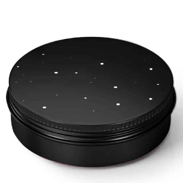 Empty Storage Container Aluminum Cosmetic Hair Gel Jars 10g 15g 20g 50g 100g Silver Black Gold Metal Aluminum Tin for Saffron