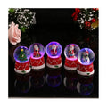 Mini Glowing Crystal Ball Musical Ball Christmas Children's Gift