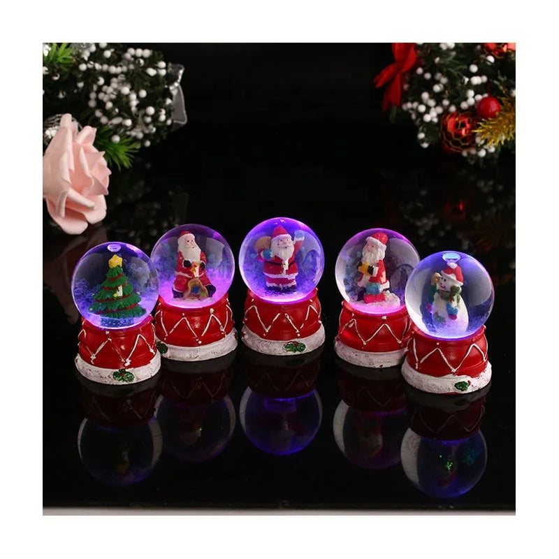 Mini Glowing Crystal Ball Musical Ball Christmas Children's Gift