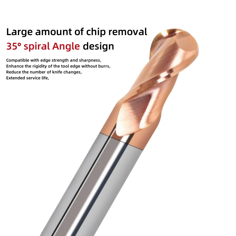 High Efficiency 2-Flute Carbide Chamfering Mill - AlTiN Coated 60/90/120 Degree Deburring Cutter - Precision RoHS Metal Tool