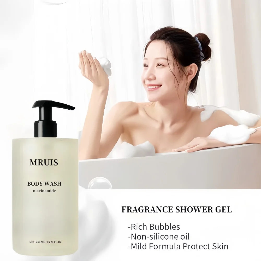 Gentle Original Scent Body Wash Deep Moisture Skin Cleanser Dry Skin 450ml Volume Moisturizing Formula Beauty Personal Care