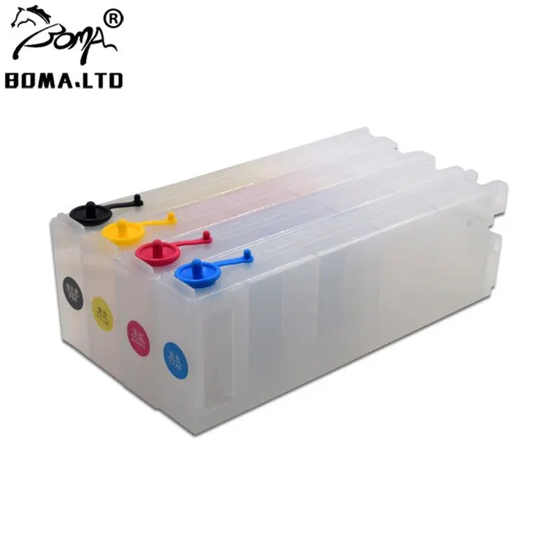 700ml Empty Refillable Ink Cartridge for Epson SC T3400 T5400 T3470 T5470 T3000 T5000 T7000 F2000 F2100 T3070 T5070 T7070 T3200