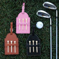 Customized Golf Bag Tag Golf Tee Set Holder Father's Day Golfer Personalized Gifts Multi-fuctional Tag