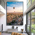 Turkey Hot air Balloon Canvas Printing Landscape Artcustomized Digital Printing Landscape  Canvas Painting for Home Decoration