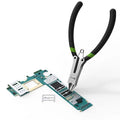2UUL DA83 High Precision Basic Diagonal Cutter Wire Plier for Phone Repair Electrical Wire Cable Cutter Nippers Repair Hand Tool