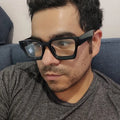 2026 New Fashion Retro Square Concave Blue Light Blocking Glasses Frame White Metal UNOC Glasses for Men Women