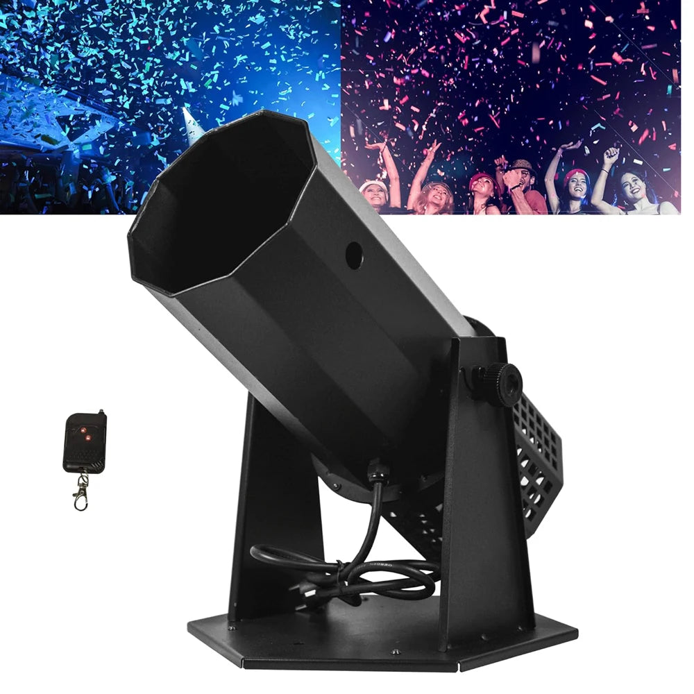 Topflashstar 2023 New Arrived Product 1500w CO2 Confetti Cannon Machine for Wedding Celebration Factory